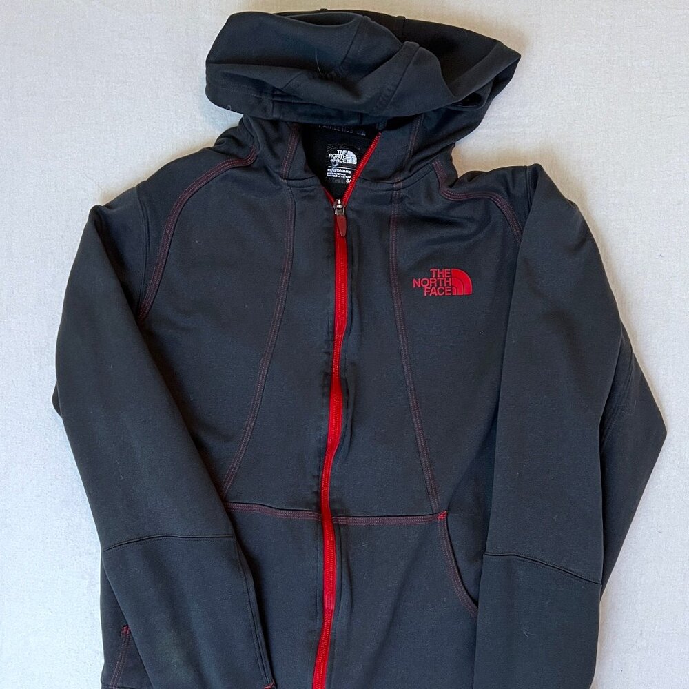 North Face Vintage Zip Up Hoodie - Men's S - Athletic Wear w/ Thumb Holes